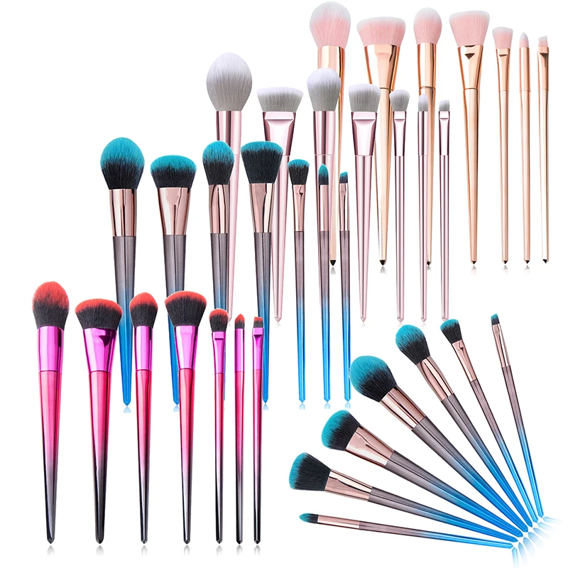 

7Pcs Women's Fashion Makeup Brushes Set Foundation Eyebrow Eyeshadow Brush Cosmetic Brush Tools Pincel Maquiagem Dropshipping