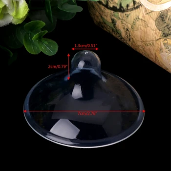 

Transparent soft Silicone Nipple Shield Maternity Protector Baby Nursing Breast Milk Feeding Shell