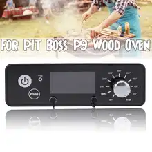 AC120V P9 термостат плата контроллера W/ЖК-дисплей для PIT Boss P9 деревянная печь барбекю плита инструменты