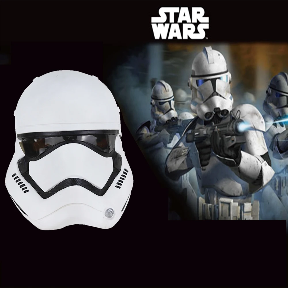 

Yacn Rubie's The Force Awakens Villain Trooper White 1/2 Helmet, Multi, One Size