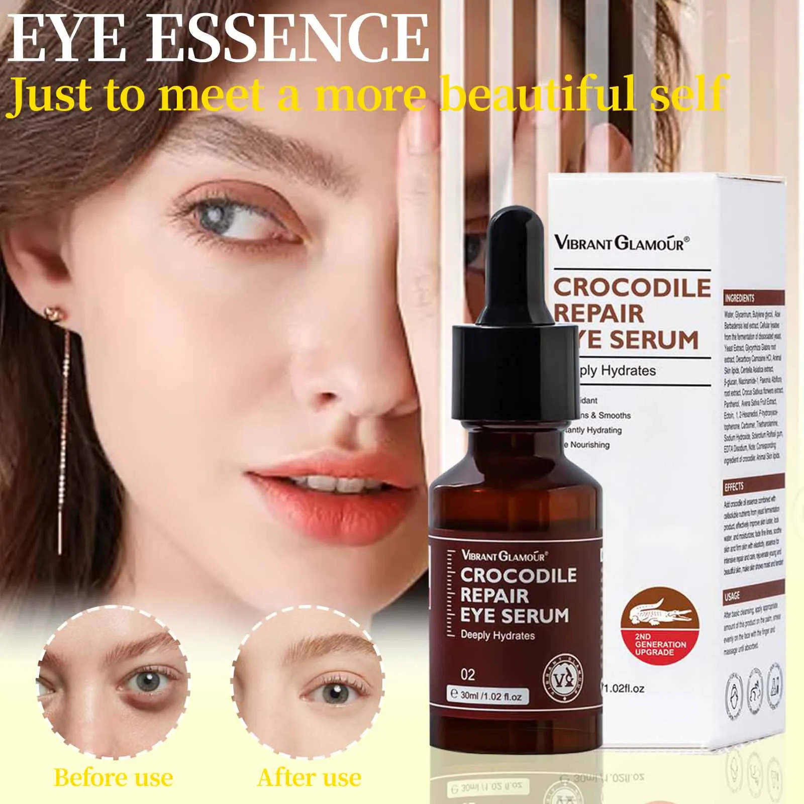 The Second Generation Eye Serum Reduces Dark Circles And Melanin 30ml | Красота и здоровье