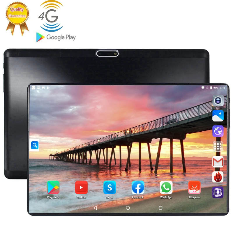 

Tablet pc 128G Girl birthday present Android 9.0 10.1 inch tablets Octa Core 4G LTE 6GB RAM 128GB ROM 2.5D Screen Tablet pcs