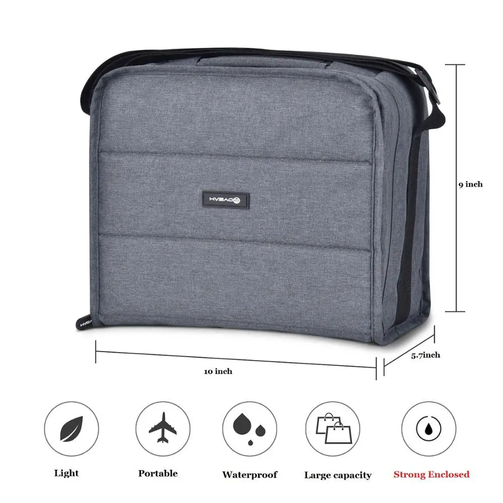  9inch CPAP machine carry bag Multiple accessory compartments Waterproof shoulder bag CPAP accessori
