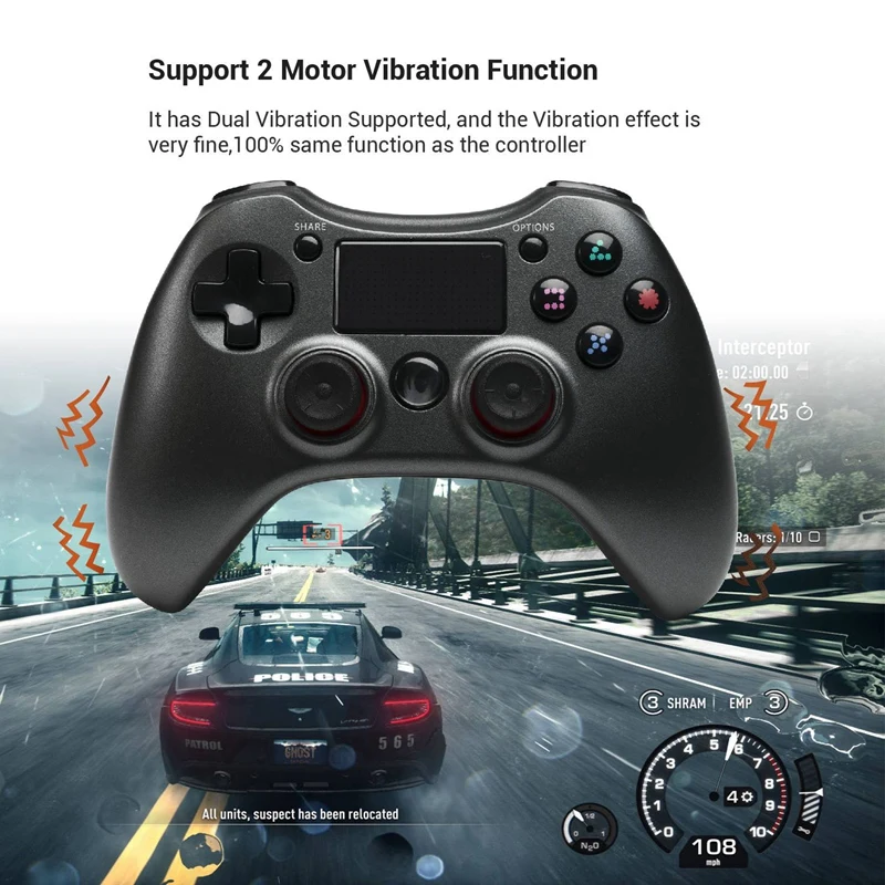 Беспроводной игровой контроллер для PS4 контроллер Bluetooth беспроводной джойстик для Playstation 4 Dualshock PC Windows PS3 Android tv Bo