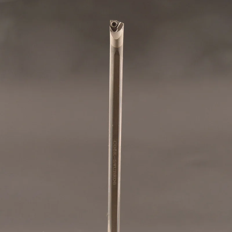 

Cemented Carbide SK-C06K-SWUBR06 6*130mm Solid Carbide Turning Tool Holder Shockproof Bracket