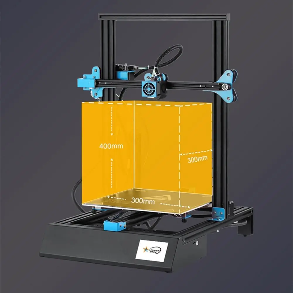 3d принтер M18 Pro 3d принтер DIY комплект 300*300*400 мм размер печати с 3,5 дюймовым красочным дисплеем поддержка Filamene Обнаружение выхода