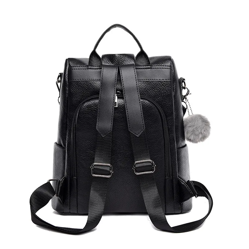 Embroidery Dandelion Women Backpacks Ladies Backbag Anti-theft Female Travel Back Bag Teenager Girls Student School Bags Mochila