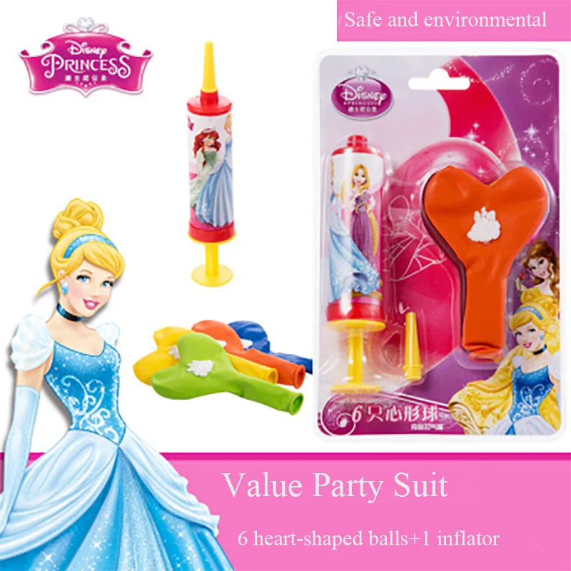 6 шт. принцесса пузырь наклейки мультфильм детский подарок на день рождения ToyChild награда вечерние сувениры DIY милые 3D стерео ПВХ пузырь Стикеры