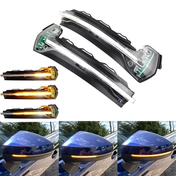 

LED Turn Signal Dynamic Crystal For Audi A3 S3 RS3 8V Car Side Mirror Light Flashing Blinker Indicator 2013 2015 2017 2018 Clear