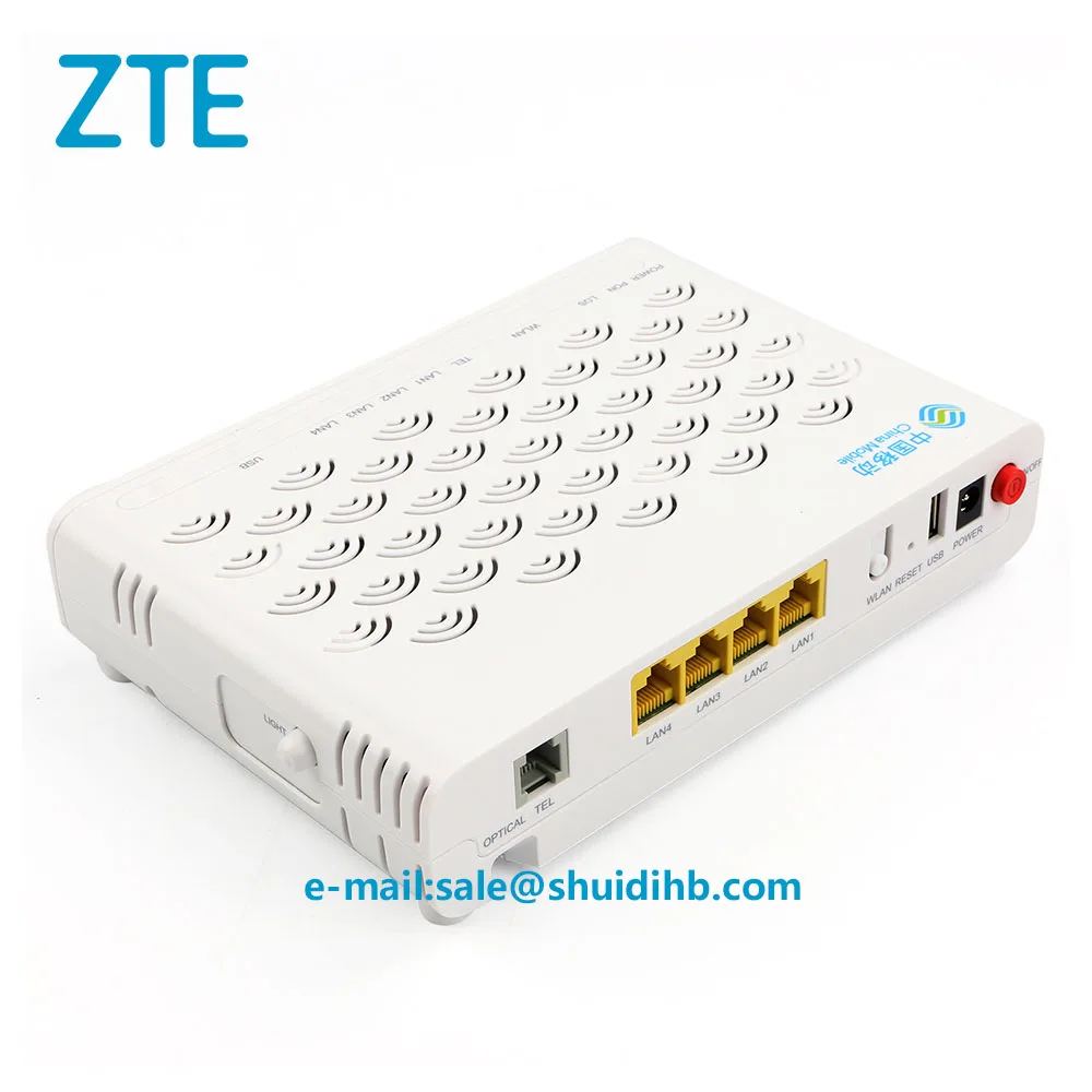 ZTE ZXHN F623 GPON ONU 1GE + 3FE порт 1 голосовой s WIFI ONT английский интерфейс|Оптоволоконное
