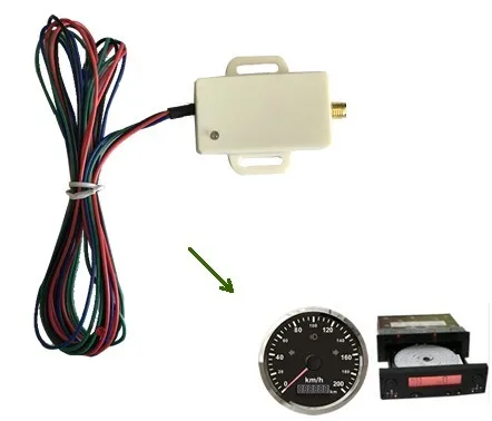 

GPS Speed Sensor for Trucks Tachograph Speed Ratio Adjustable Default 5000ppk