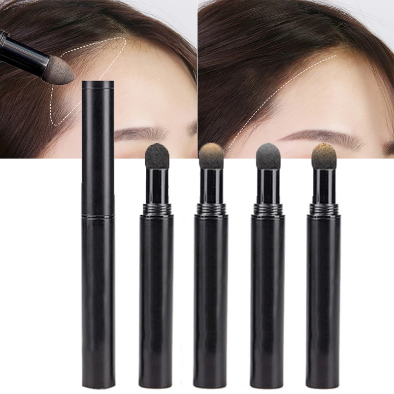 1g Hairline Concealer Pen Control Hair Root Edge Blackening Instantly Cover Up Grey White Hair Natural Herb Hair Concealer Pen - Hair Color - AliExpress - Hair Care Products