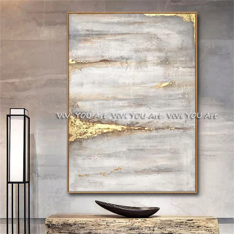 Abstract-gold-Oil-Painting-100-Hand-painted-gold-canvas-Oil-Painting-home-Decoration-wall-painting-art