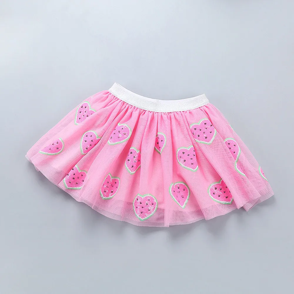 

Cute Skirt For Baby Girls 2019 Sequins Cartoon Tulle Sequins Unicorn Rabbit Rainbow Feather Fashion Skirt Children Clothes