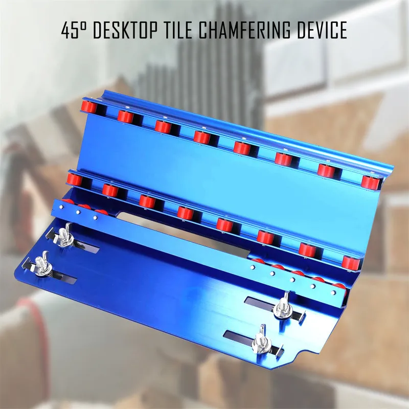 

Hot Ceramic Tile Chamfer 45 Degree Desktop Stone Cutting Machine Angle Guide Locator Manual Marble Chamfering Construction Tool