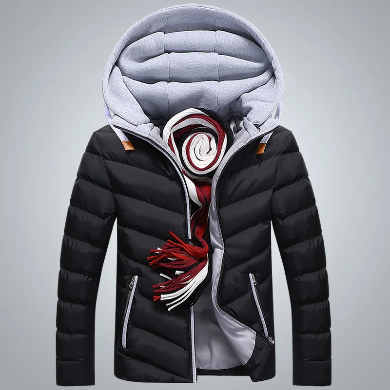Мужская тонкая куртка-пуховик с капюшоном, большой размер 6XL, пальто, зимняя верхняя одежда для снега, новое теплое пальто, верхняя одежда, легкие Топы