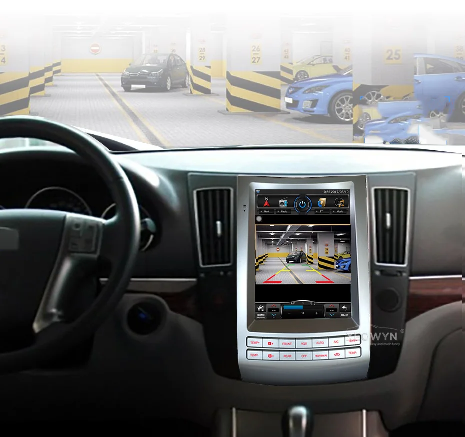 Вертикальный Экран Tesla Стиль Android 10 0 9 7 дюймов автомобиля радио для Веракрус Ix55