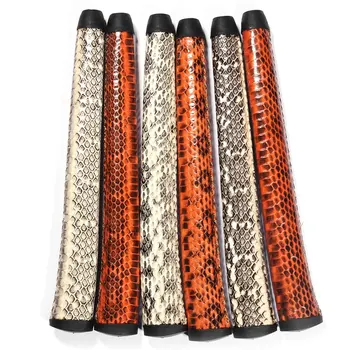 

Snake Leather Midszie Size Golf Putter Grips Pure Handmade Leather Golf Grips