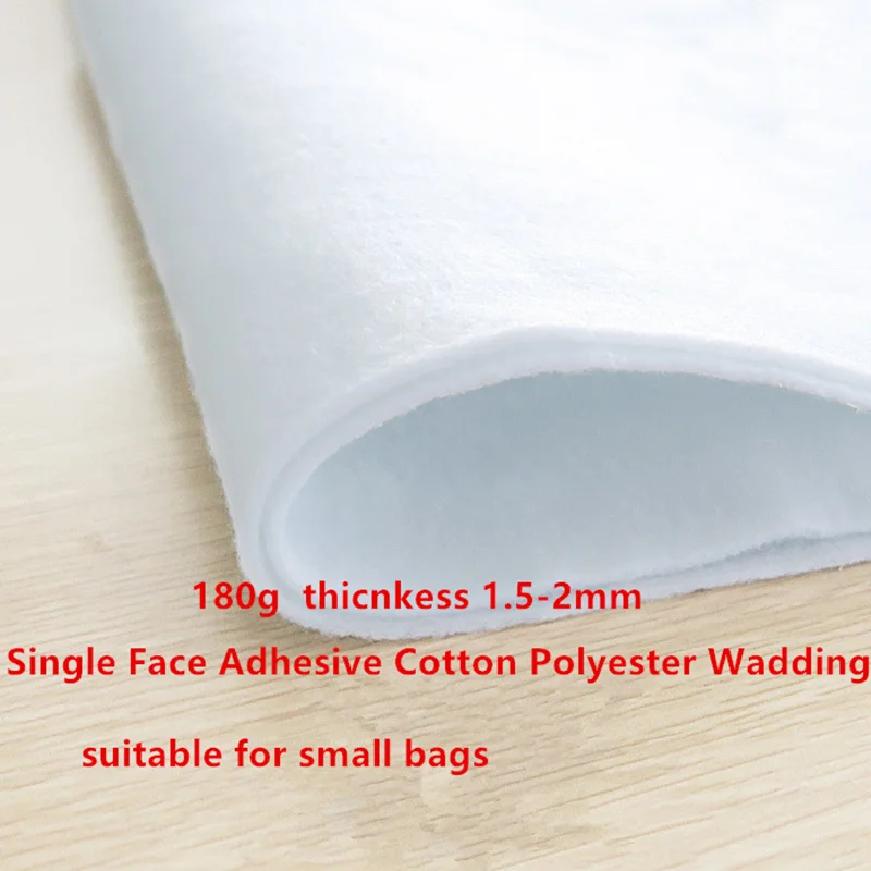 50 x 50 cm Baumwoll-Polyester-Wattverbindungen, einseitig klebend, Polsterfüllung, Quilten, Schlagen, Basteln, Polsterprojekte – Detail 2