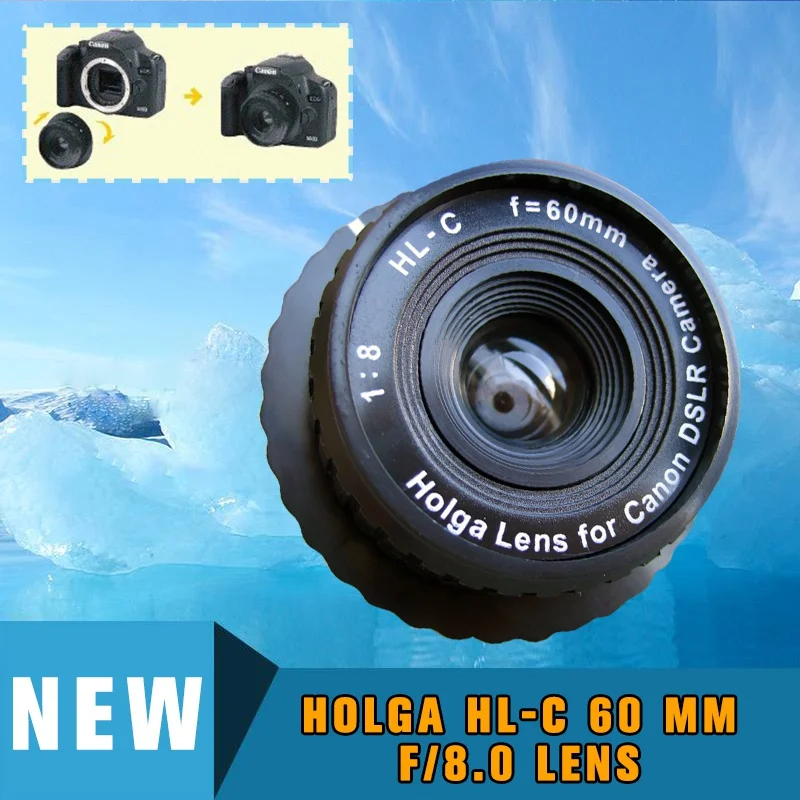Description Picture 5 of item2024 NEW Holga HL-C 60 mm f/8.0 Lens For Iconic Brand DSLR SLR Camera Black Parts Cameras Accessory Photography accessories