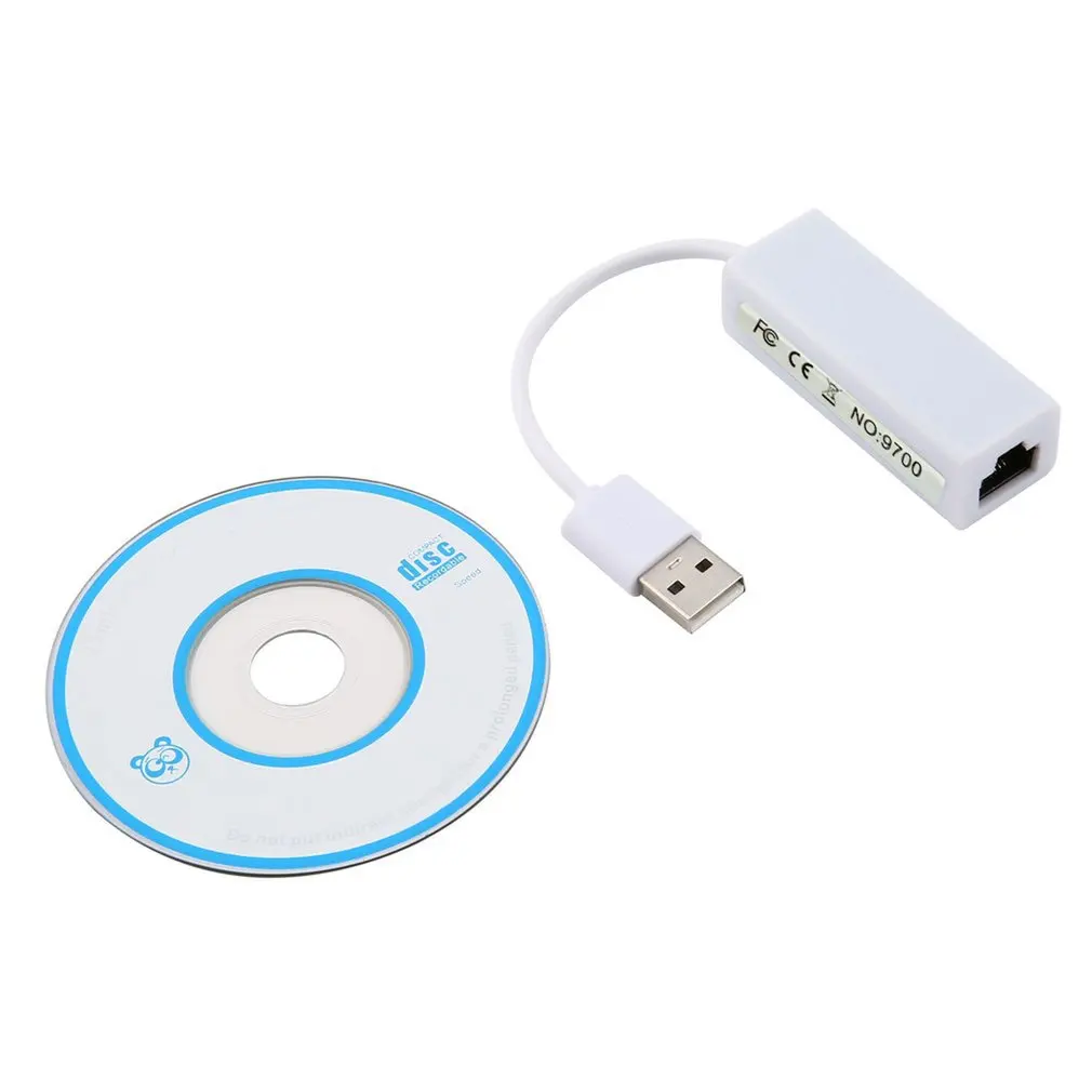 

1pcs 100Mb USB 1.1 to fast Ethernet 10/100 RJ45 Network LAN Adapter Card Dongle Newest