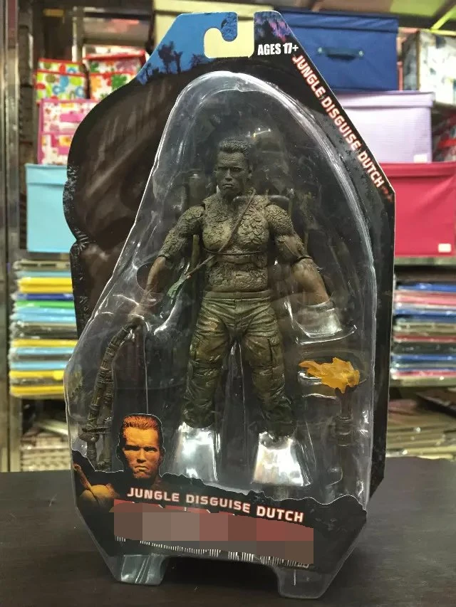 Alien VS Predator 25th появление воды джунгли Маскировка enjoke Dutcch ПВХ фигурка Коллекционная модель игрушки " 18 см KT1815