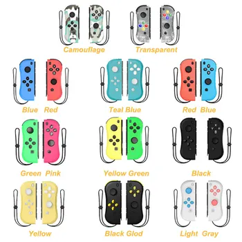 

Wireless Bluetooth L/R Game Controller Gamepad for Nintend Switch NS Game Handle Grip for Switch Joy Cons One Click Wake Up R25