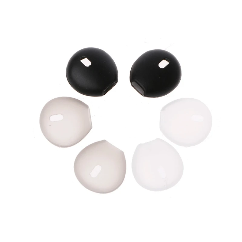6 Pcs Silicone Earphone Ear Tips Earpads For iPhone 5 7 8 Plus Airpod Earbud | Электроника