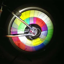 12 шт./упак. 75 мм, Фурнитура для бижутерии, обод колеса велосипеда светоотражающий Говорил Отражатель MTB горный велосипед ночные Предупреждение велосипедные аксессуары трубки палкой