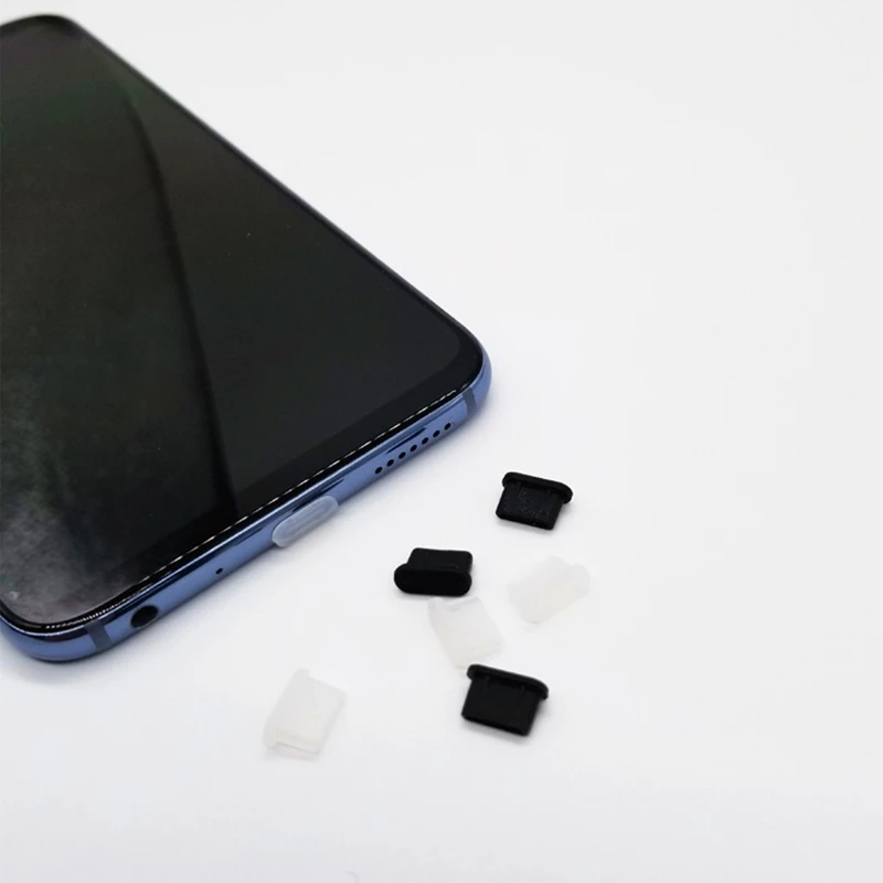 

5pcs dropshipping Dustproof Cover Cap Jack Charger Plug Type-C Type C Port Anti-dust For Mobile Phone RJ88 SGA998