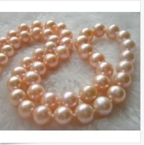 

Jewelr 006460 HUGE AAA 14KGP 11-12MM SOUTH SEA GOLD PINK PEARL NECKLACE