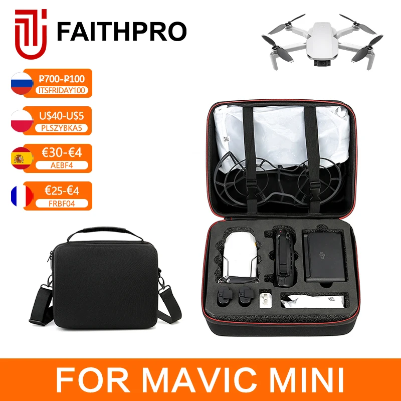 Портативный мини-чехол для Mavic водонепроницаемый Дорожный Чехол дрона сумка