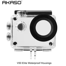 AkASO V50 Elite 4K экшн-камера Водонепроницаемые корпуса для AKASO V50 Elite Sports подводная камера 30 м водонепроницаемый корпус хорошего качества