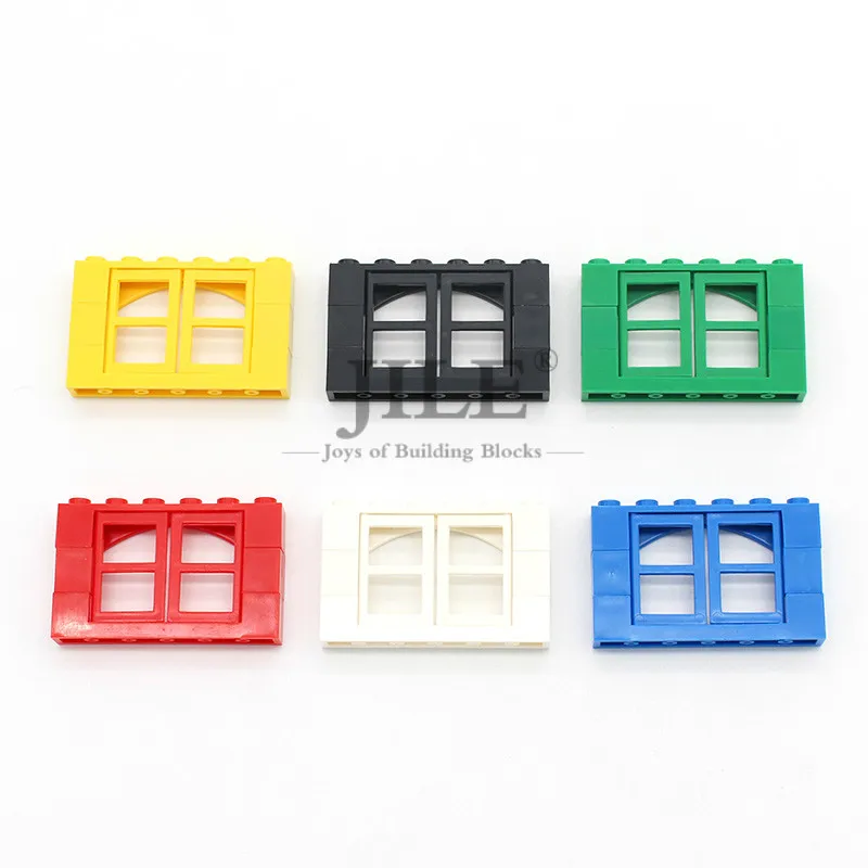

Moc Window Door for House Home DIY City Street View Enlighten Building Blocks Bricks Compatible Assembles Particles Kids Toys