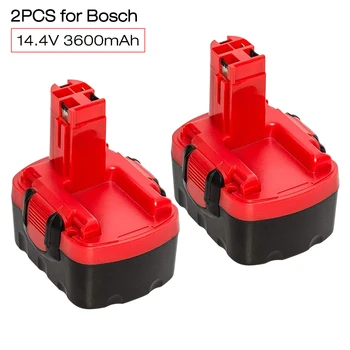 

14.4V 3600mAh Ni-MH Replacement Battery for Bosch BAT038 BAT040 BAT041 BAT140 13614 AHS 41 PSR 14.4 GST 14.4v Tool Battery