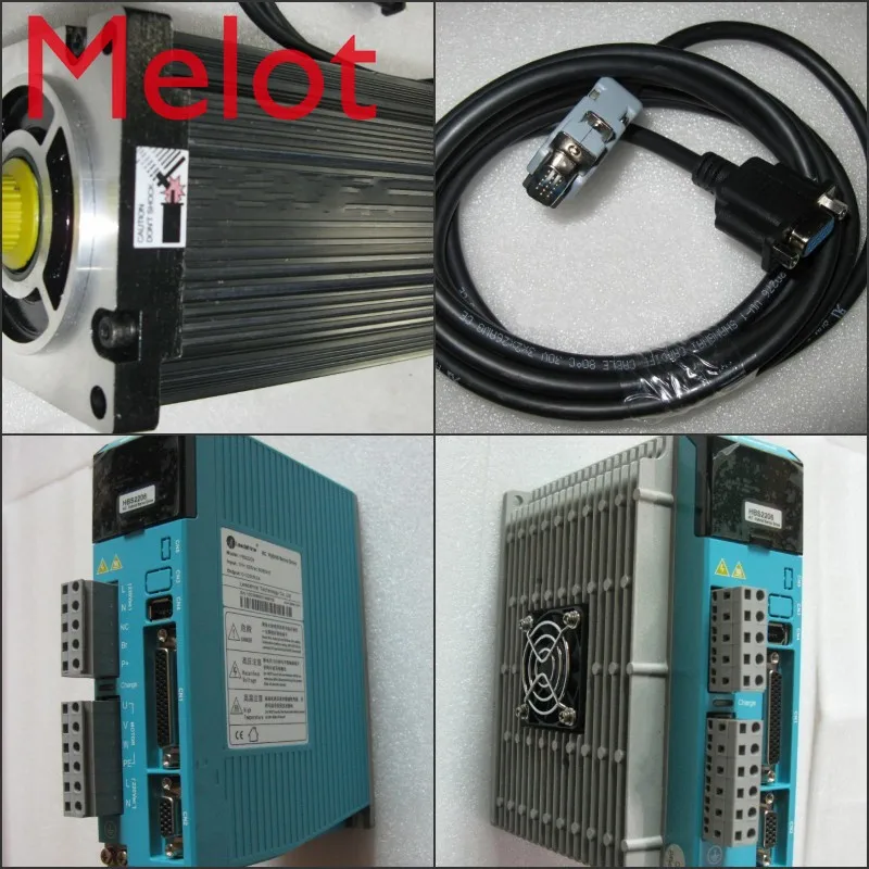 Новый быстрый Серводвигатель высокого напряжения Leadshine HBS2206 + простой 863HBM80H 1000