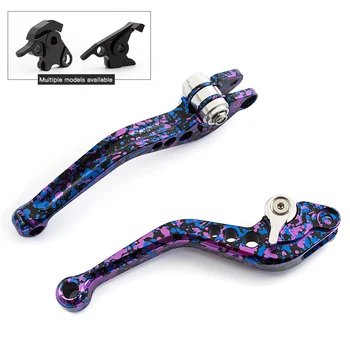 

CNC Tie-dye Adjustable Brake Clutch Lever For Royal Enfield Himalayan 400 Motorcycle Brake Clutch Levers Handles Aluminum Handle