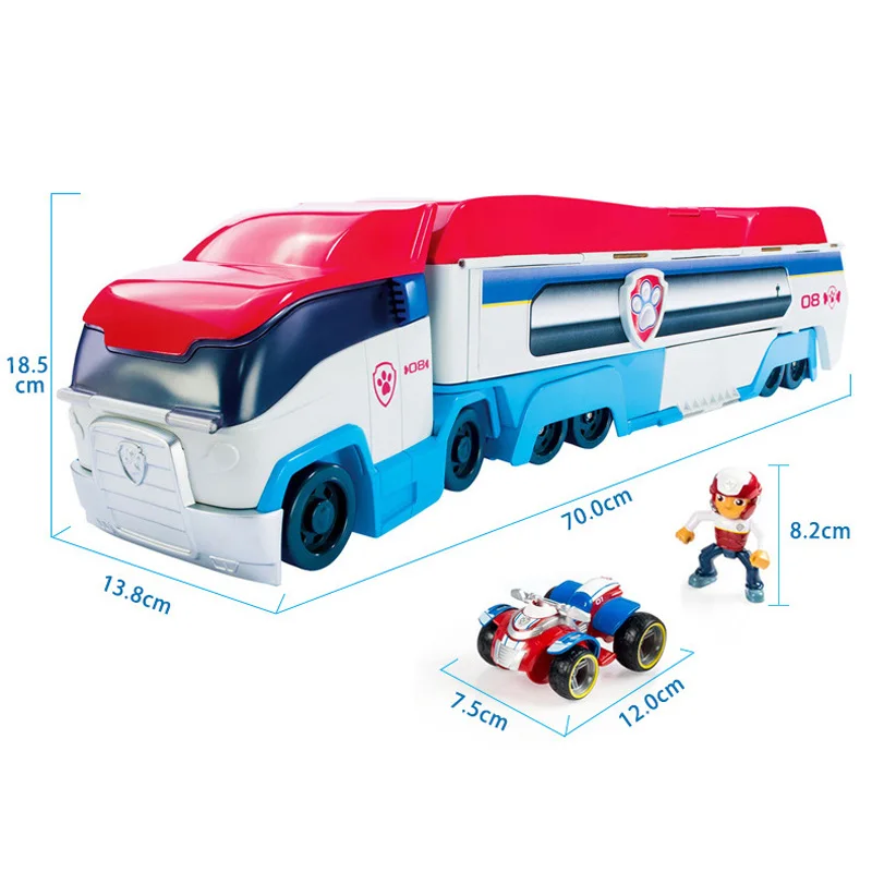 paw patrol rescue and transport