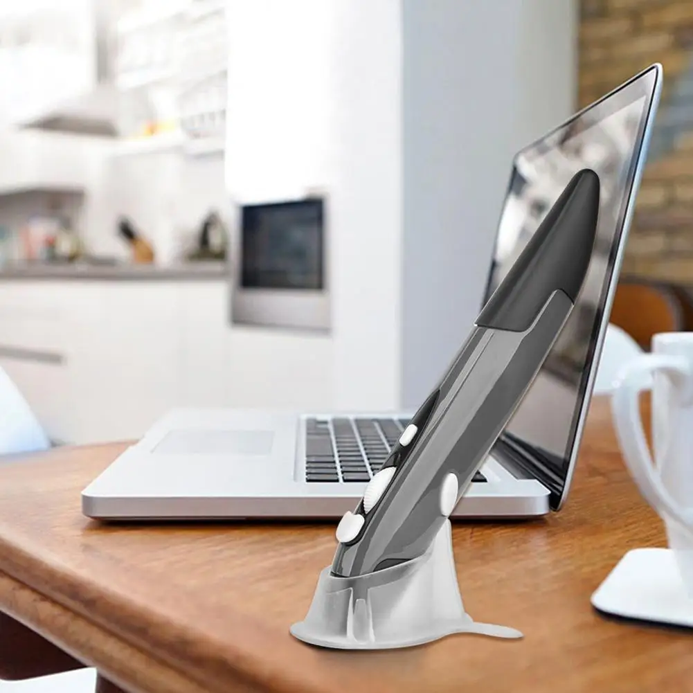 Ratón óptico Universal para ordenador, dispositivo de 2,4 GHz, ajustable, 1600DPI, 4 teclas, inalámbrico, USB, decodificador inteligente