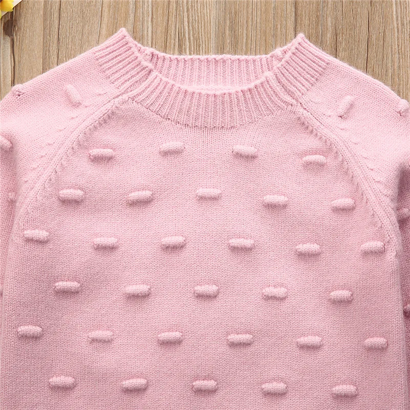 Детские вязаные свитера для маленьких девочек на осень и зиму, детские шерстяные вязаные пуловеры, топы, свитер, Свободный джемпер с длинными рукавами, свитера