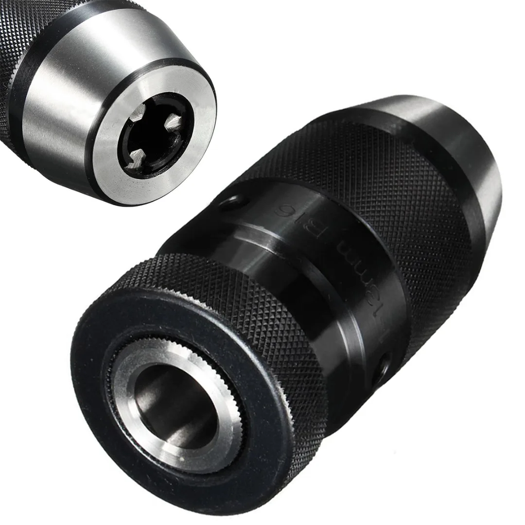 DWZ B16 1-13mm Keyless Lathe Drill Chuck Self Tighten Light Duty Taper 1/32