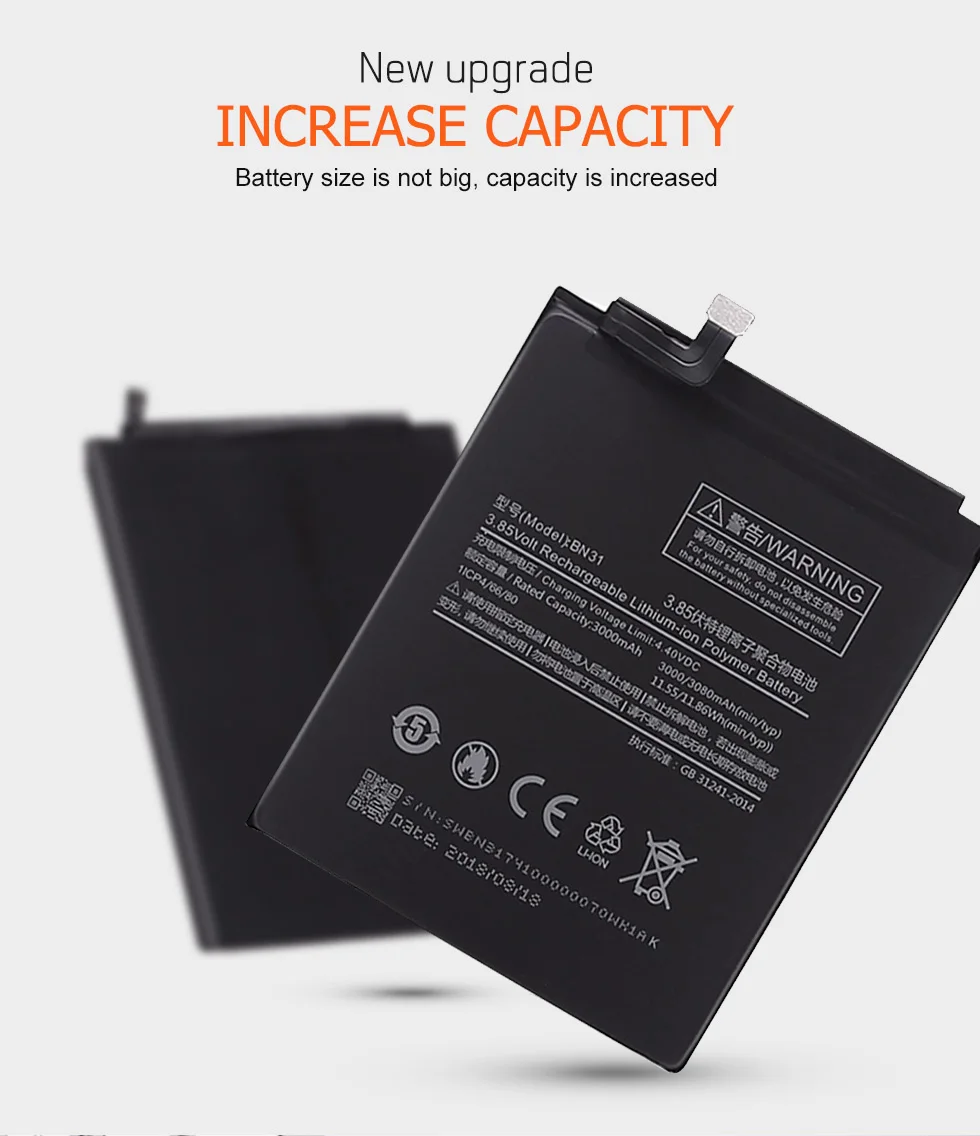 Nephy аккумулятор для телефона BN31 BN36 BM36 BM49 BM50 для Xiaomi mi A1 A2 5X 5S 6X Max 2 Red mi S2 Примечание 5A Pro инструменты для ремонта