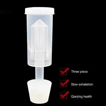 

One-Way Air Lock Brewing Barrel Exhaust Valve Fermentation Wine Beer Making Water Sealed Check Valve Three-Piece Airlock