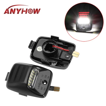 

2PCS LED Number License Plate Light Error Free Car License Plate lamps Red White for Toyota Tacoma for Toyota Tundra 2005-2015