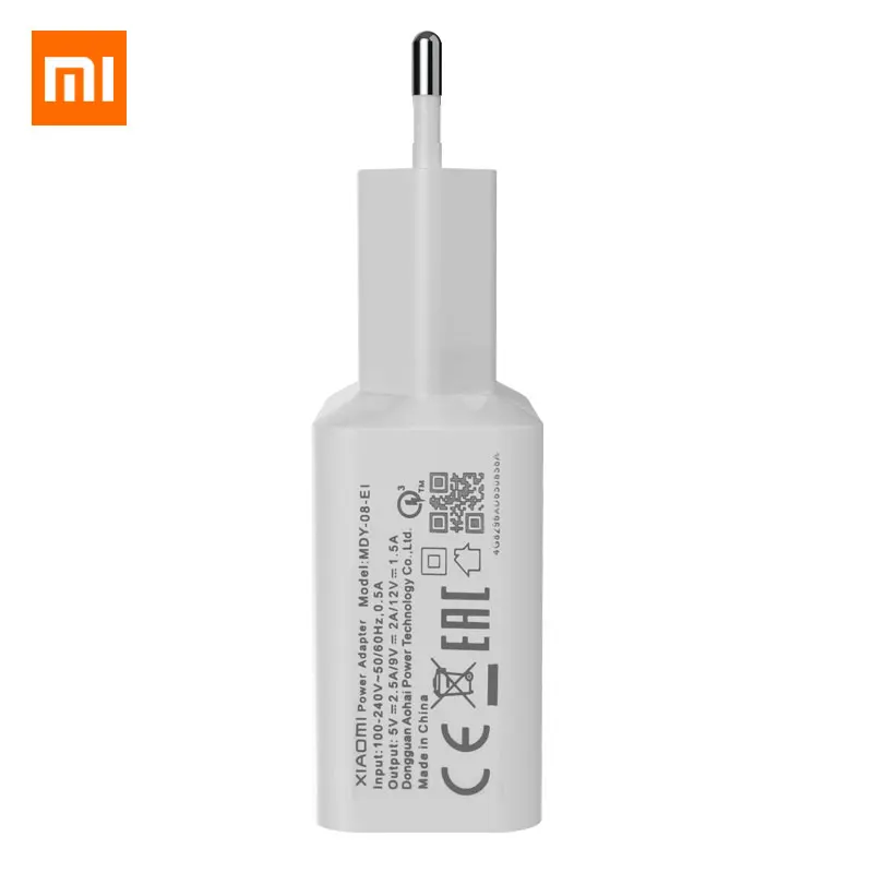Зарядный адаптер Xiao mi EU 5 В/2A mi cro type-C USB кабель для mi 5 6 7 8 mi x 2S Max 3S Red mi Note 3 4 5 6 pro 4X 5S дорожная сумка