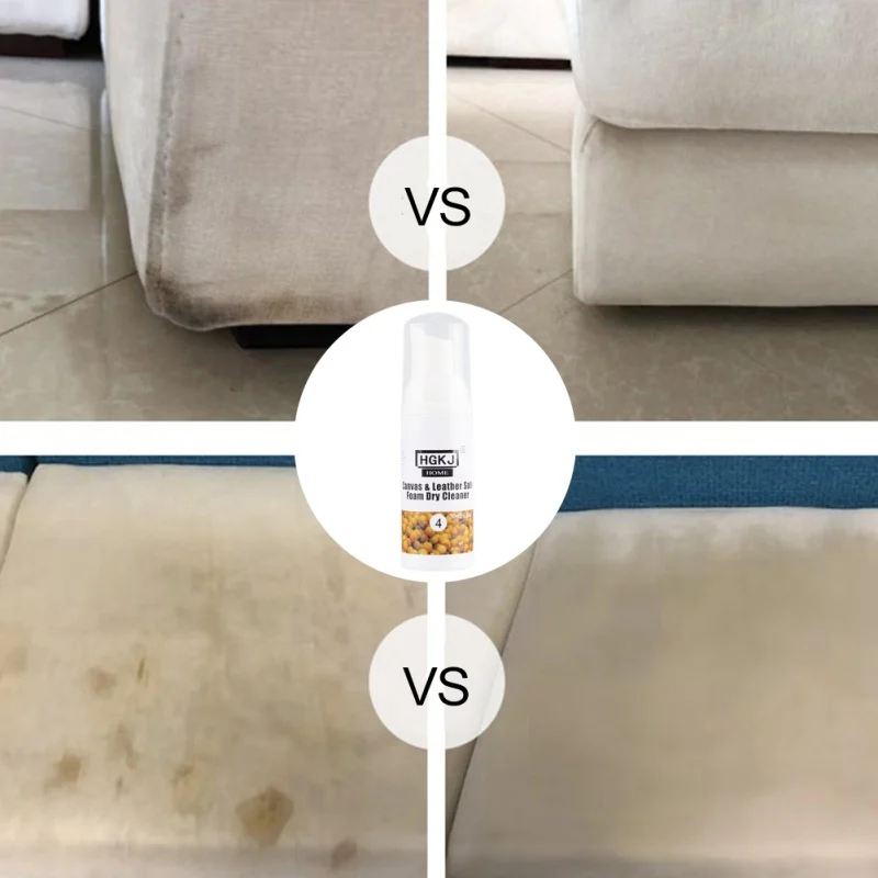 50 мл Многоцелевой тканевый диван пена сухой очиститель портативный бытовой химикаты для чистки гостиной отель кожаный ковер