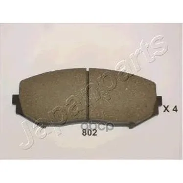 Колодки Тормозные Suzuki Grand Vitara 1.9d/1.6/2.0/2.4/2.7/3.2 05 Передние Japanparts Pa802af Japanparts арт. PA802AF