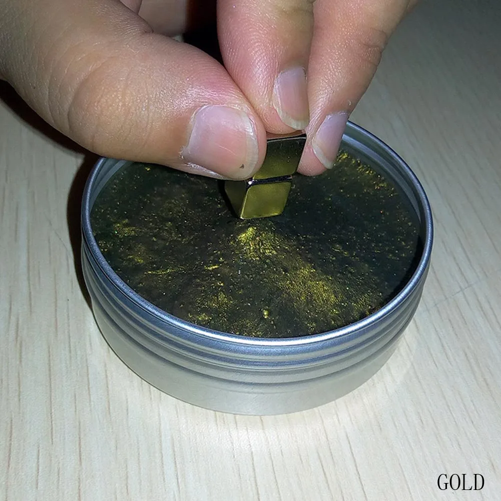 DIY Пластилин Магнитная резиновая масса сильный Пластилин Магнитная глина Обучающие игрушки Детский подарок
