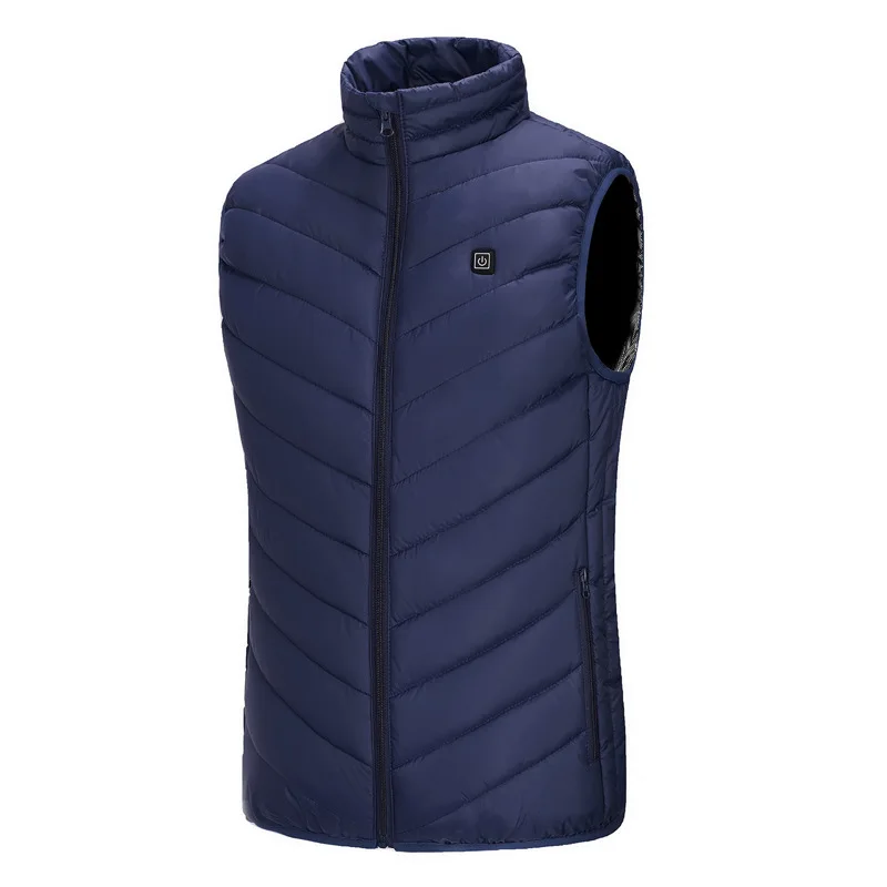  PARATAGO Men Women Smart Heating Vest Winter USB Electrical Heated Jackets Outdoor Hiking Waistcoat