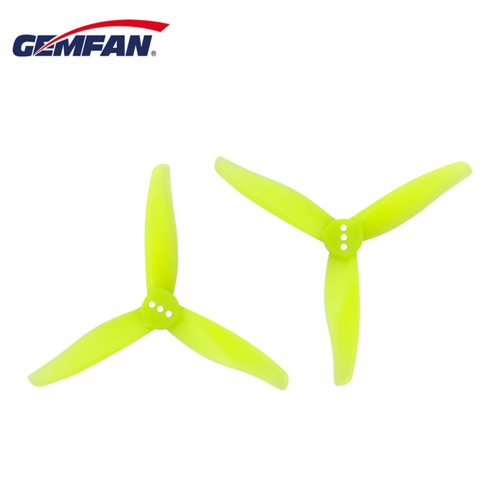 Gemfan 3016 3X1.6X3 3 лопастной Пропеллер для ПК с отверстием 1 5 мм 2 радиоуправляемых FPV